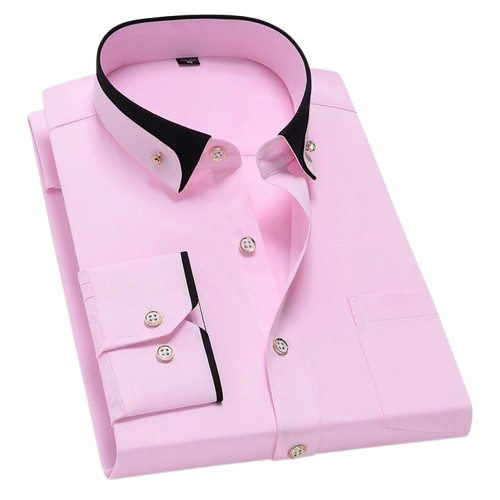 Robert | Camisa clásica de manga larga de algodón