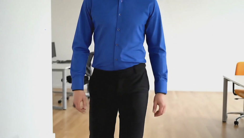 Robert | Camisa clásica de manga larga de algodón